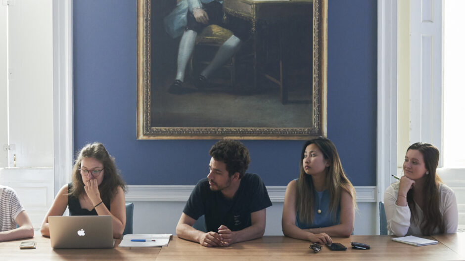 Students in classroom