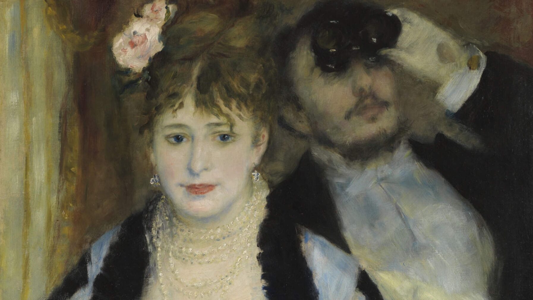 Pierre-Auguste Renoir, (1841- 1919) La Loge, 1874