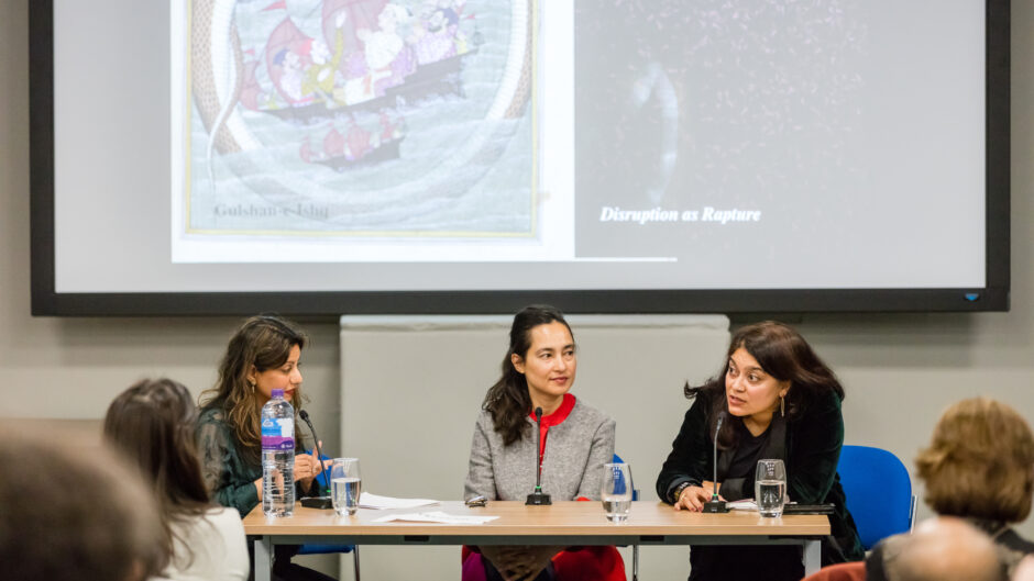 lecture theatre speaker panel