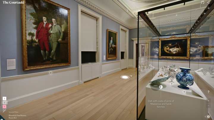 screencap of virtual tour