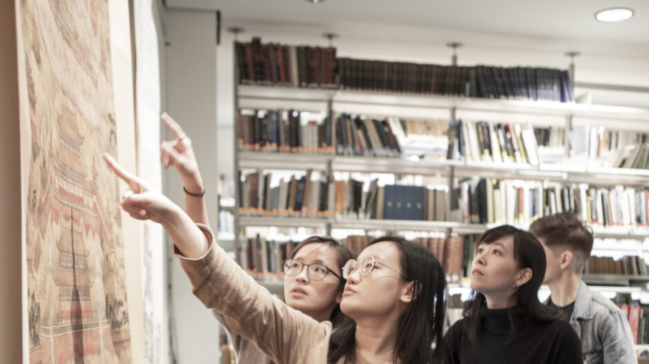 MA class at the British Museum