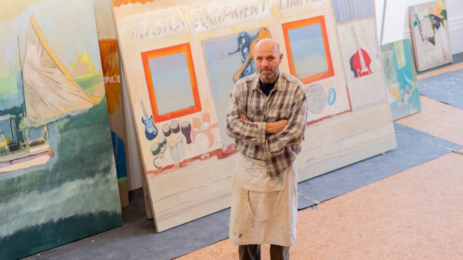 Peter Doig: A new studio and a new exhibition - The Courtauld