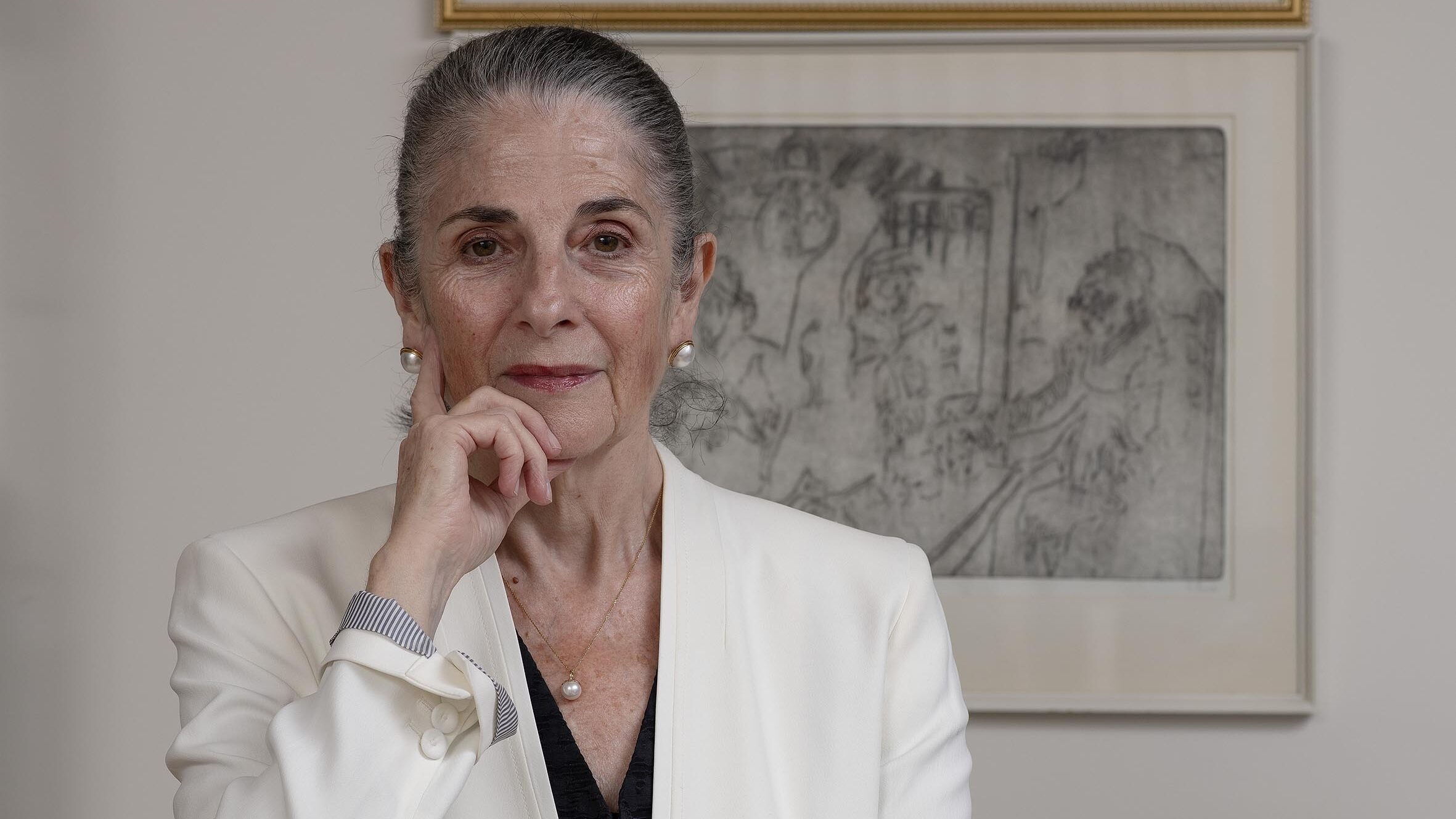 Dr. Shulamith Behr, at home in north London, July 2022. Photograph Justin Piperger.