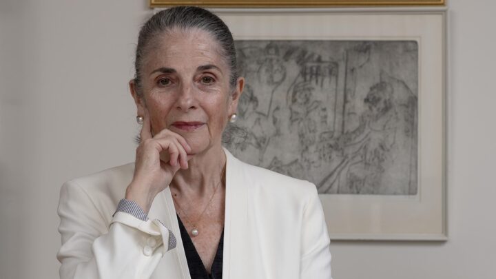 Dr. Shulamith Behr, at home in north London, July 2022. Photograph Justin Piperger.