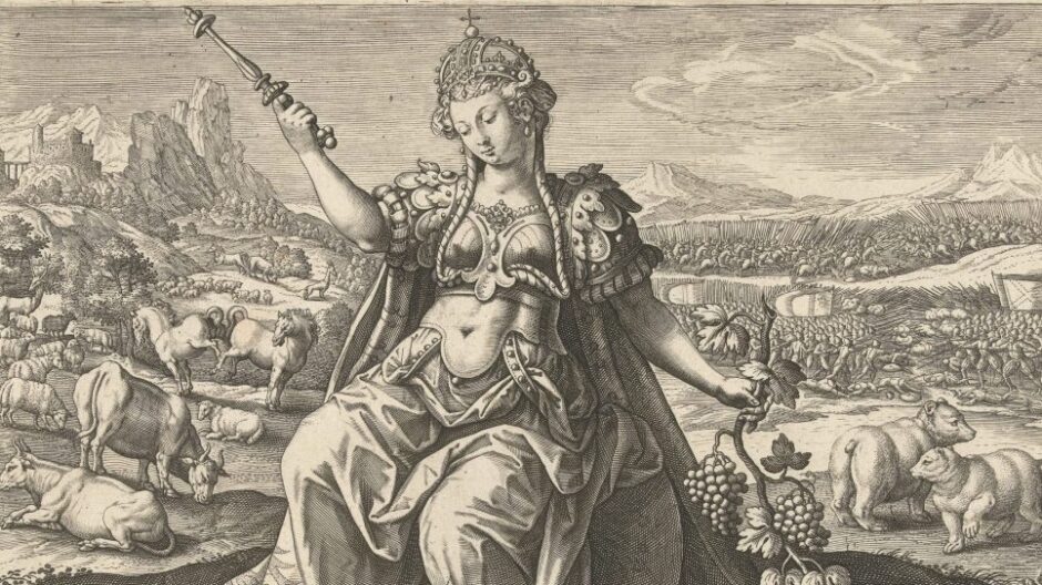 Europa in black and white