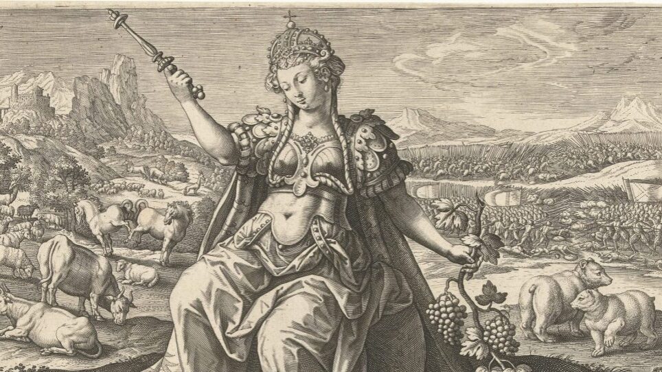 Europa in black and white