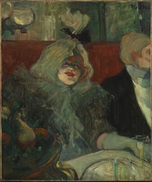 Henri de Toulouse-Lautrec (1864 - 1901), In a Private Dining Room (At the Rat Mort),