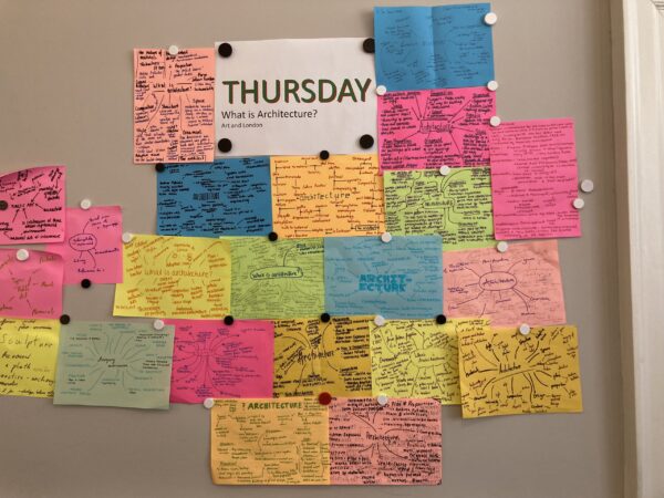 Summer University 2023. A college of notes on architecture from attending students.