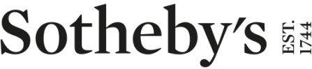 Sothebys black logo on a transparent background