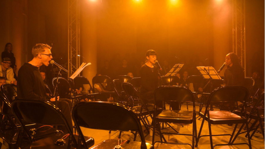 Alleus (2024), Prem Sahib. Commissioned by Somerset House Studios and the Roberts Institute of Art. Photo: Anne Tetzlaff