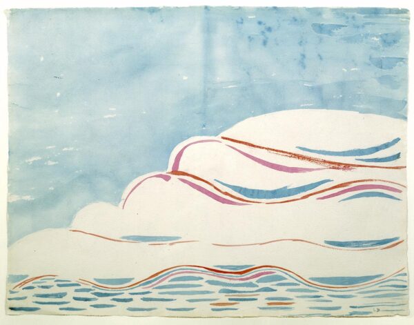 Louise Bourgeois (1911 - 2010), Untitled, 1968, Watercolor on paper, 48.3 x 62.9 cm, Photo: Christopher Burke, © The Easton Foundation / Licensed by DACS, UK and VAGA at ARS, NY