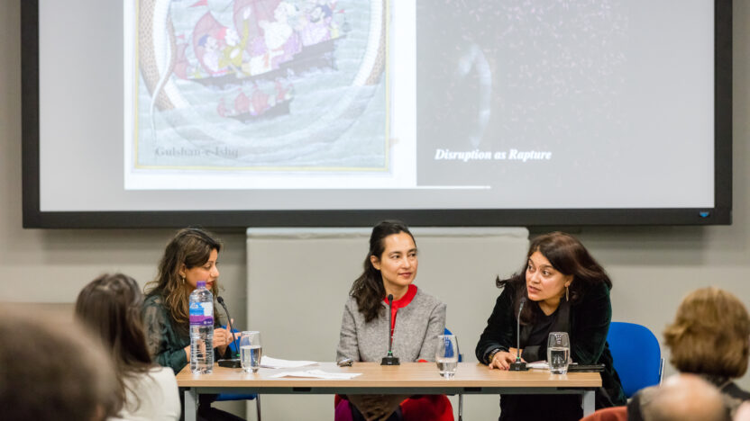 lecture theatre speaker panel