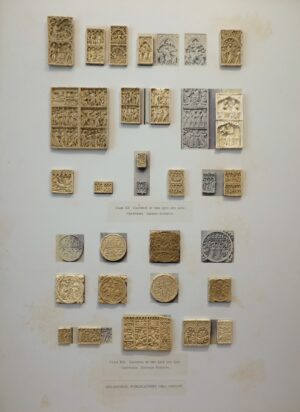 view of the exhibition's wall display