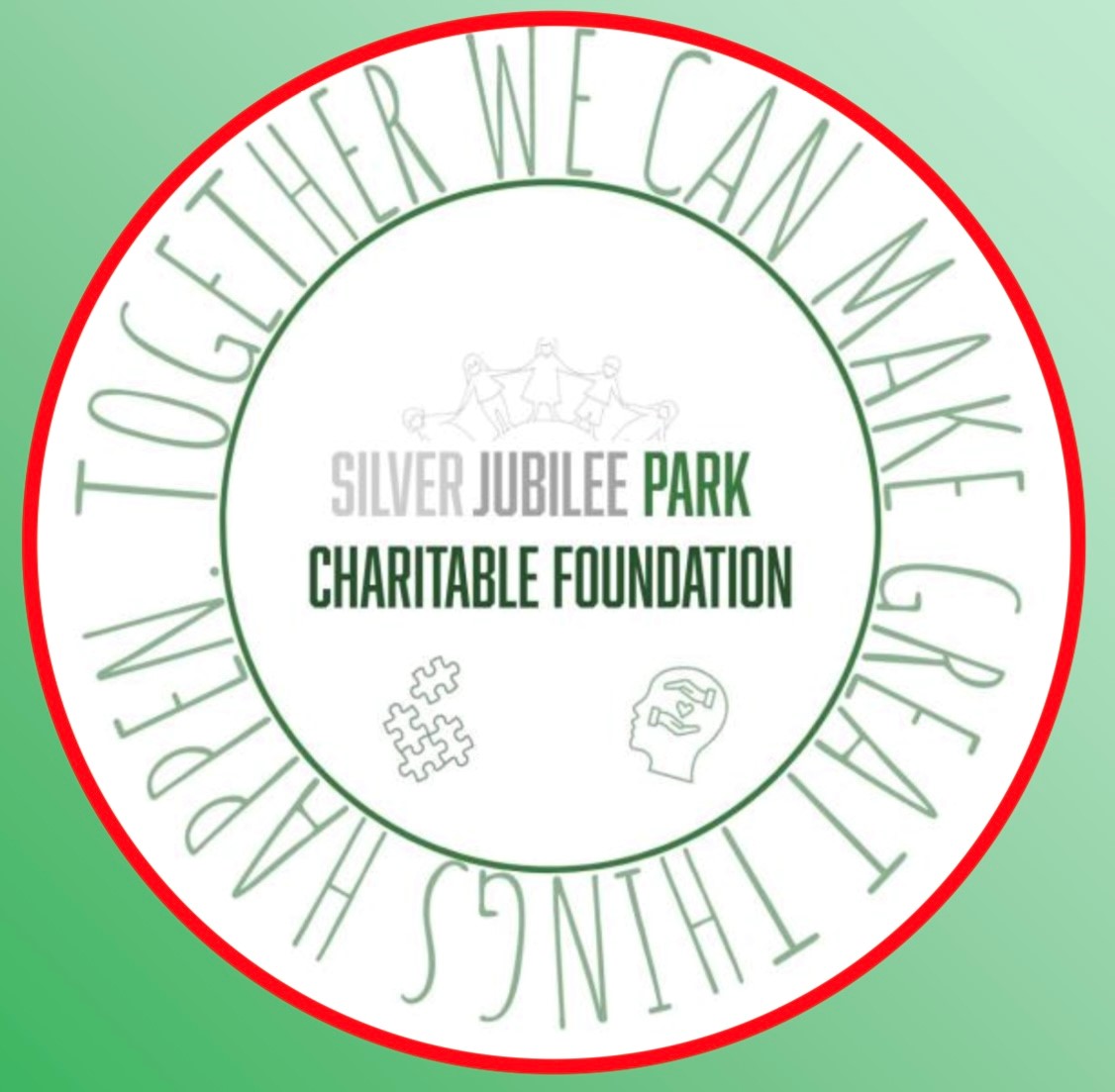 Logo for the charitable foundation Silver Jubilee Park