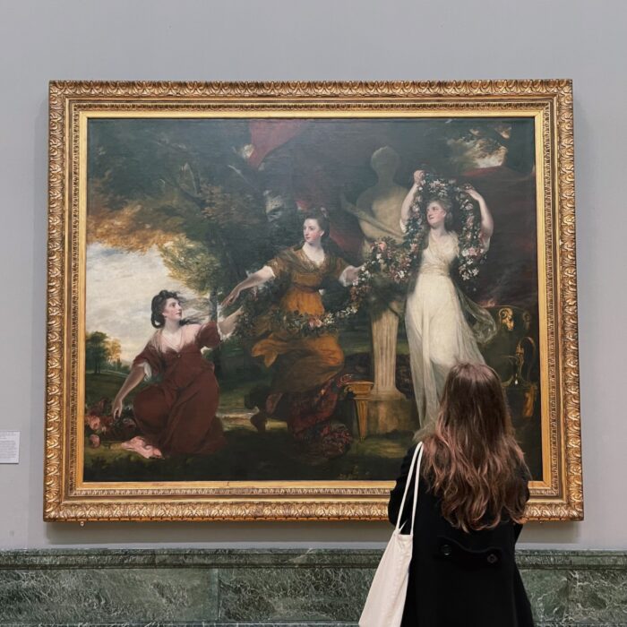 An international student visiting Tate Britiain