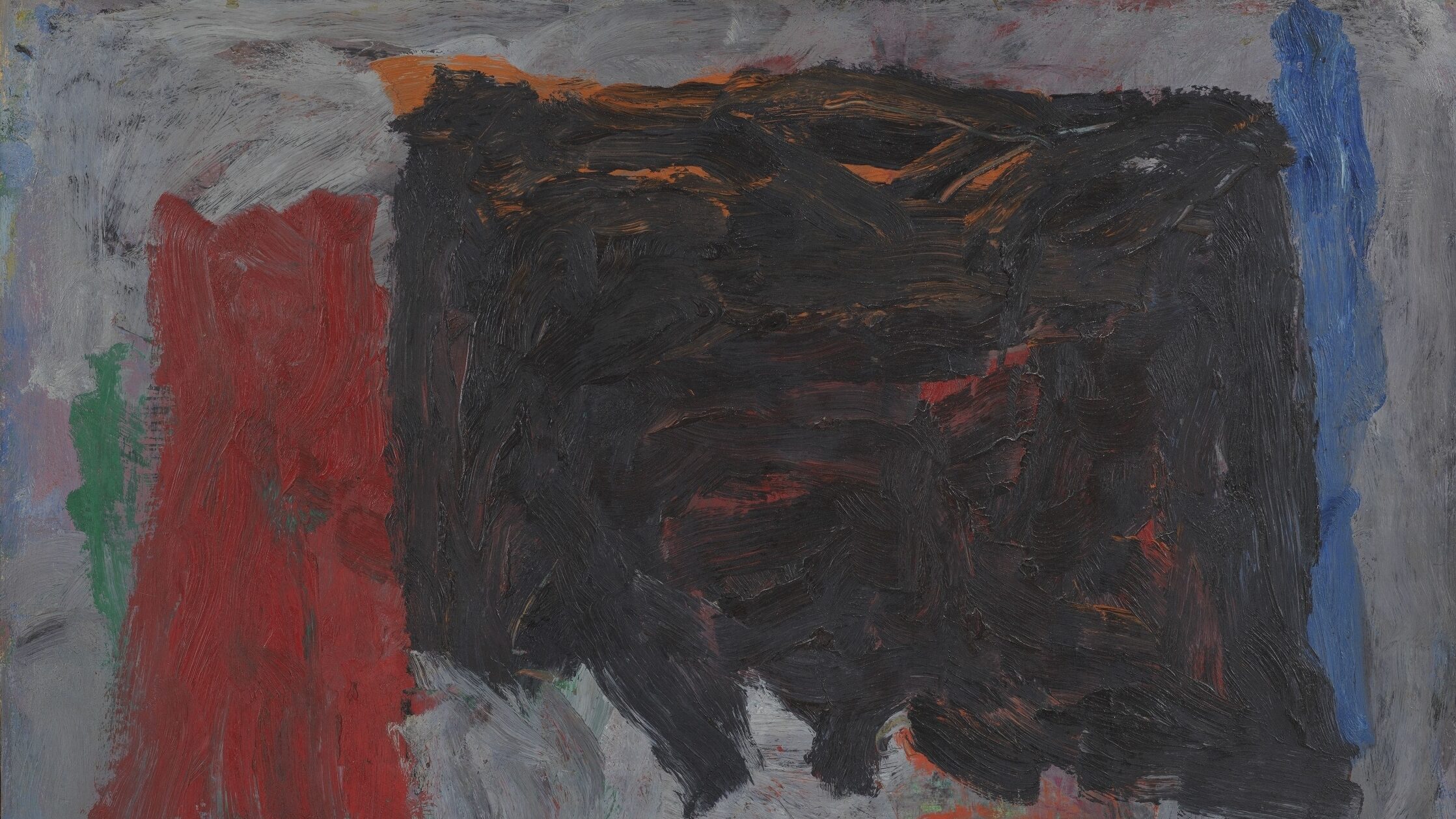 A painting by Philip Guston (1913-1980), Close-Up II, 1959
