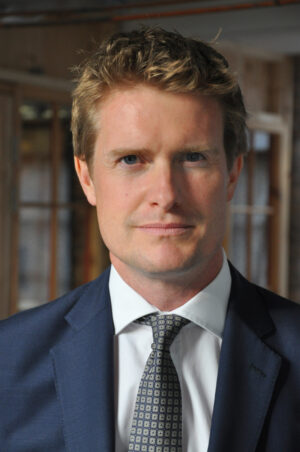 A portrait of Dr Tristram Hunt, Director of the V&A