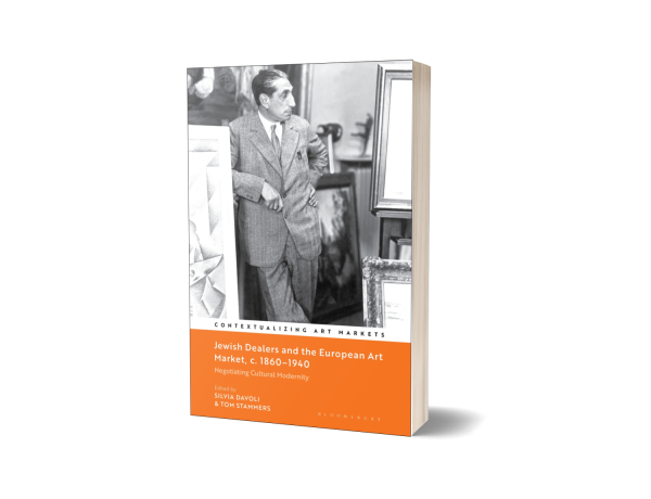 Book cover of 'Jewish Dealers and the European Art Market, c. 1860-1940' Edited by Silvia Davoli & Tom Stammers, Bloomsbury, 2025.