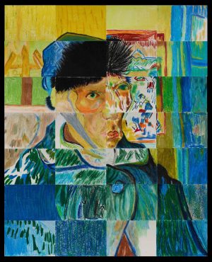 Maria Fidelis, Self Portrait with Everyone, Sense of Self Online Exhibion 2025 | The Courtauld.