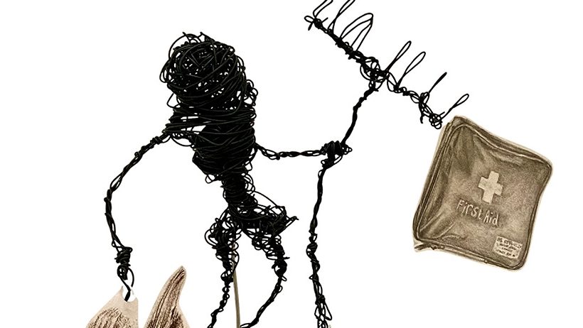 Matilda, Wire Figure Transformed, Sense of Self Online Exhibition 2025 | The Courtauld.