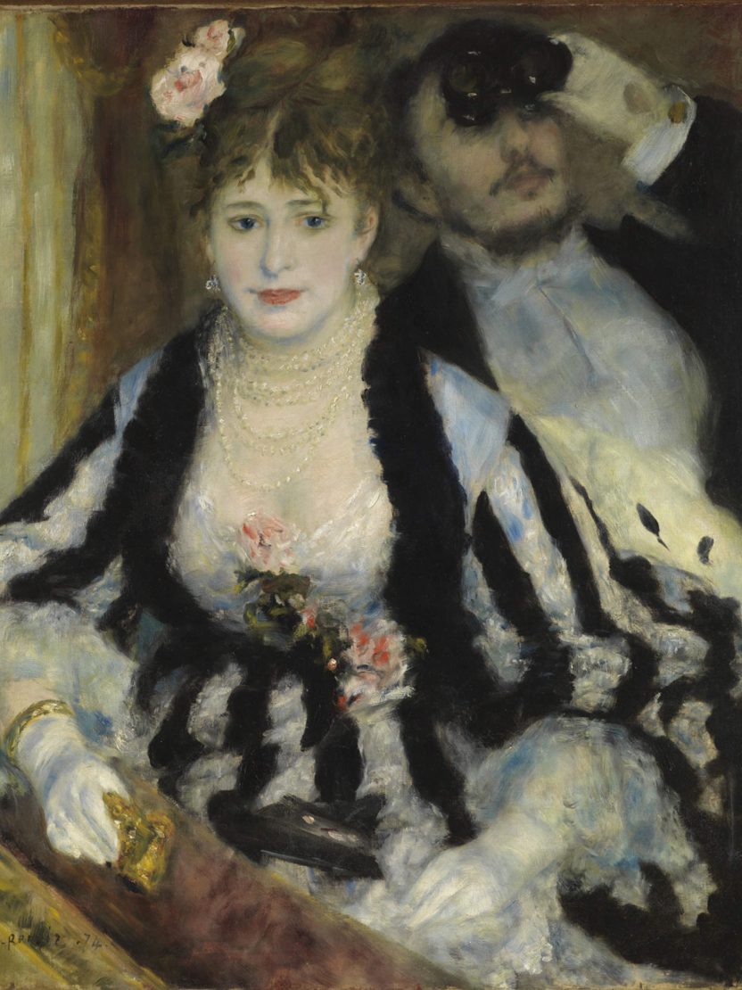 Pierre-Auguste Renoir, (1841- 1919) La Loge, 1874