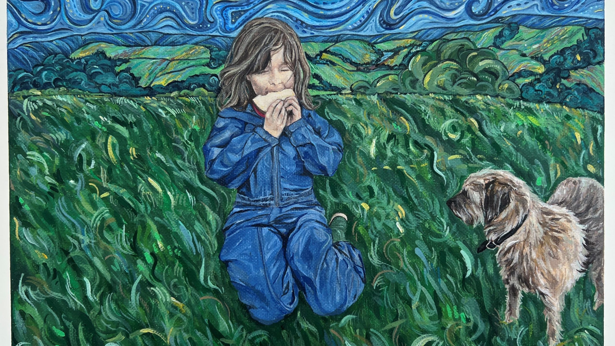 Poppy, Time Walks Softly Here, Sense of Self Online Exhibition 2025 | The Courtauld.