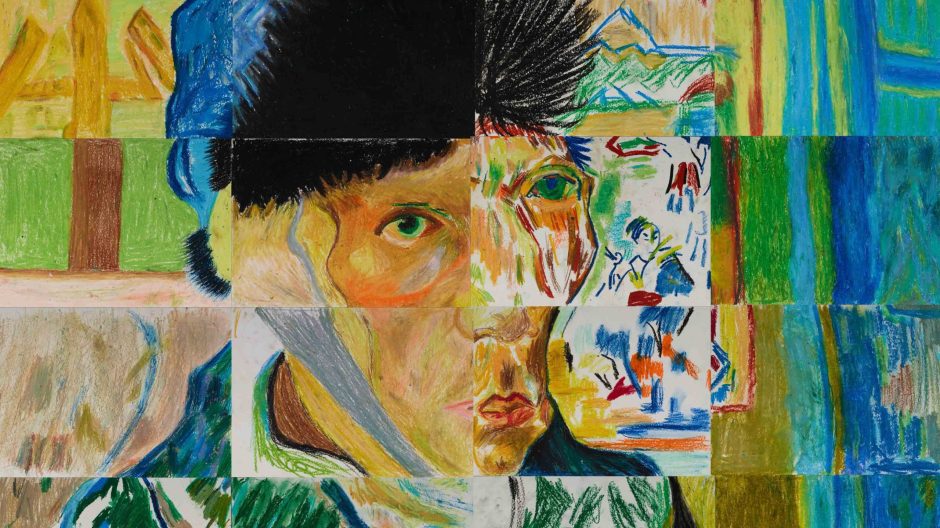 Maria Fidelis, Self Portrait with Everyone, Sense of Self Online Exhibition 2025 | The Courtauld.