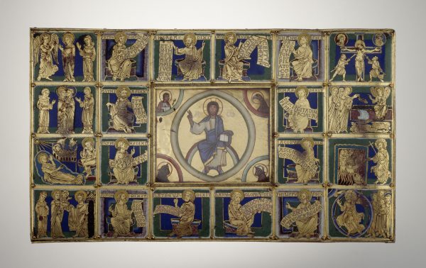 Eilbertus Altar, Cologne, mid-12th century: b) top. Kunstgewerbemuseum, Staatliche Museen zu Berlin, Berlin. Artwork in the public domain; photograph courtesy of the Kunstgewerbemuseum, Staatliche Museen zu Berlin / Karen Bartsch, CC BY-SA 4.0