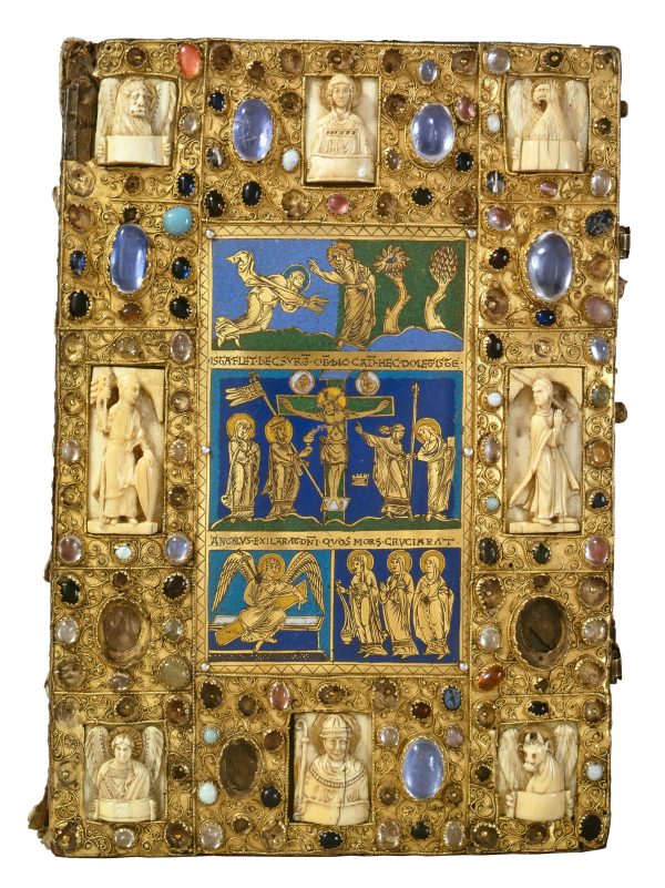 Cover, Gospel of Saint Godehard, Hildesheim, ca. 1170/80. Hohe Domkirche, Domschatz, Trier, No. 70, Cod. 141 (olim 126). Photograph by Ann Münchow, courtesy of Hohe Domkirche Trier – Domschatz